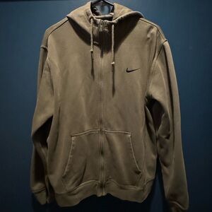 XL nike hoodie, forest green.